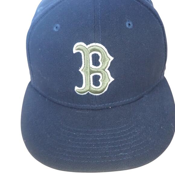 Boston Red Sox New Era 100 Yrs Spring Training Botanical 59FIFTY Fitted Hat Sz 7 - Picture 8 of 10